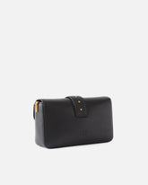 Love Bag One Slouchy medium handbag in leather with strap - | Pinko