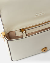 Mini Love Bag Slouchy shoulder bag in leather with two straps - | Pinko