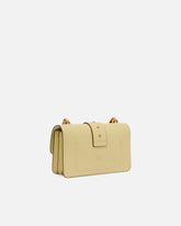 Love Bag One small crossbody bag in leather - Beige | Pinko