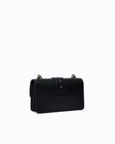 Love Bag One small crossbody bag in leather - Black | Pinko