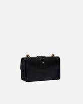 Love Bag One small crossbody bag in leather - Black | Pinko
