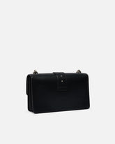 Love Bag One medium handbag in leather - Black | Pinko