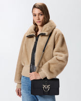 Love Bag One medium handbag in leather - | Pinko