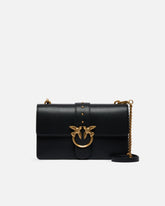 Love Bag One medium handbag in leather - Black | Pinko