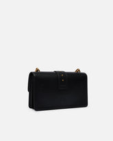 Mittelgroße Henkeltasche Love Bag One aus Leder - Schwarz | Pinko