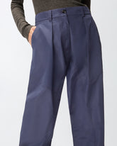 Shiny taffeta trousers - | Pinko