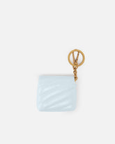 Etui für AirPods Love Bag Puff aus glänzendem Leder - | Pinko