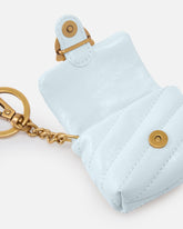 Etui für AirPods Love Bag Puff aus glänzendem Leder - | Pinko