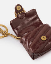 Love Bag Puff AirPods case in shiny leather - | Pinko