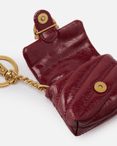 Love Bag Puff AirPods case in shiny leather - | Pinko