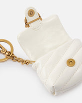 Love Bag Puff AirPods case in shiny leather - | Pinko