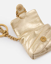 Love Bag Puff AirPods case in shiny leather - | Pinko