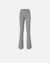 Long flared knit trousers - | Pinko