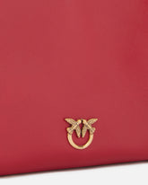 Mini One, Two, Three Bag in leather with shoulder strap - | Pinko