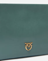 Mini One, Two, Three Bag in leather with shoulder strap - | Pinko