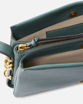 Mini One, Two, Three Bag in leather with shoulder strap - | Pinko