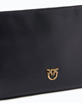Umhängetasche Mini One, Two, Three Bag aus Leder - Schwarz | Pinko