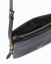 Umhängetasche Mini One, Two, Three Bag aus Leder - Schwarz | Pinko