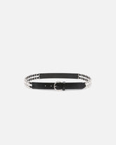 Gürtel mit Nieten 3 cm - | Pinko