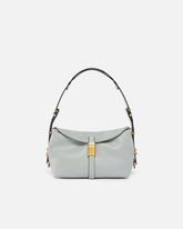 Kleine Schultertasche Saddle Bag aus Leder - | Pinko