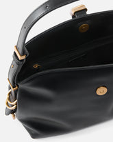 Saddle Bag small leather shoulder bag - Black | Pinko