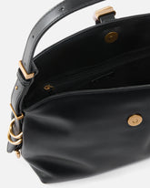 Saddle Bag small leather shoulder bag - Black | Pinko