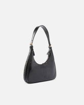 Miss PINKO Mini hobo shoulder bag in shiny leather - | Pinko