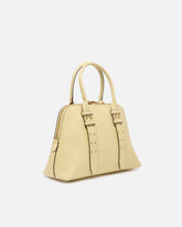 Escape Bag medium leather handbag - Beige | Pinko