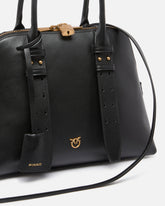 Mittelgroße Henkeltasche Escape Bag aus Leder - | Pinko