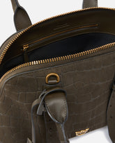 Escape Bag small handbag in crocodile-print leather - | Pinko