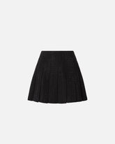 Mini skirt with rhinestones - | Pinko