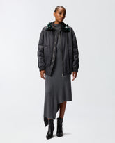 Blouson jacket with jewel embellishment - | Pinko