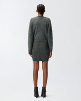 Cardigan with jewel embroidery - | Pinko