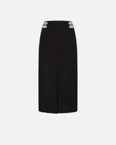 Midi skirt with metal embellishments - | Pinko