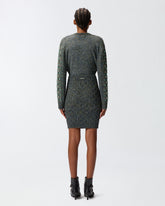 Strickrock mit Schmuckstickerei - | Pinko