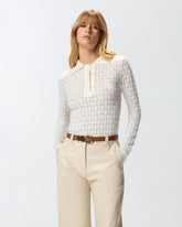 Body-Pullover aus Spitze - | Pinko