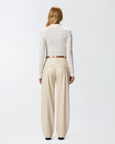 Knit lace bodysuit - | Pinko