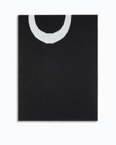 Scarf with PINKO lettering logo - Multicolor Black-White | Pinko