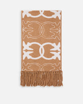 Scarf with jacquard Love Birds logo - | Pinko