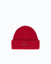 Beanie with PINKO logo lettering - | Pinko