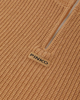 Knit neck warmer with zip - | Pinko