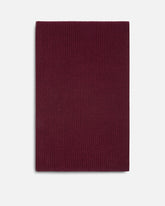 Ribbed wool-blend scarf - | Pinko