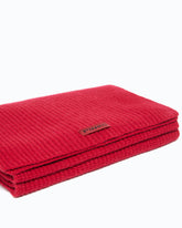 Ribbed cashmere- and wool-blend scarf - | Pinko