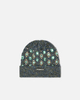Winter hat with chatons - | Pinko