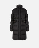 Long semi-glossy down jacket - | Pinko