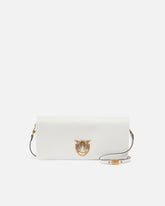 Mittlere Umhängetasche Love Bag Click Soft Horizontal aus Leder - | Pinko