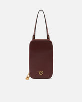 Zip-around leather smartphone case - | Pinko