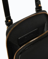 Zip-around leather smartphone case - | Pinko