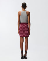 Minirock mit Logo Love Birds - | Pinko