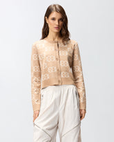 Cardigan mit Logo Love Birds - | Pinko